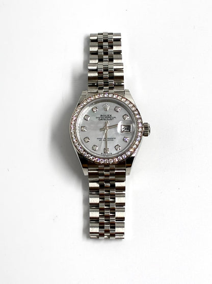 Rolex Lady-Datejust 28 279384RBR NG White Jubilee 2025