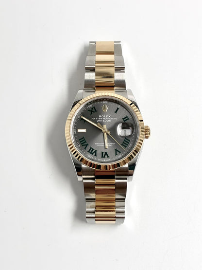 Rolex Datejust 36 126233 Wimbledon Oyster 2025
