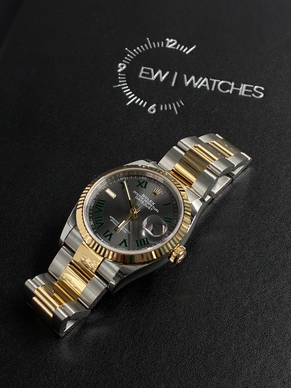 Rolex Datejust 36 126233 Wimbledon Oyster 2025