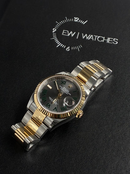 Rolex Datejust 36 126233 Wimbledon Oyster 2025
