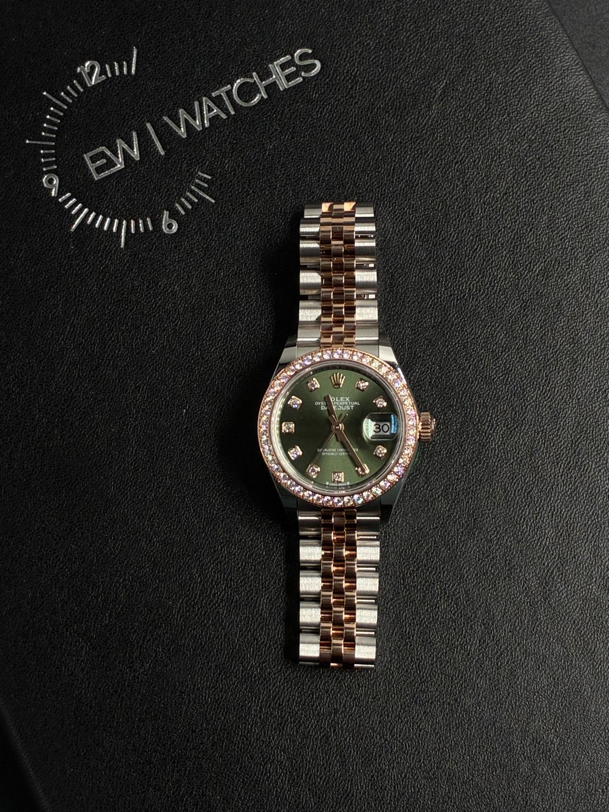Rolex Lady-Datejust m279381RBR-0007 GREEN JUB 2026