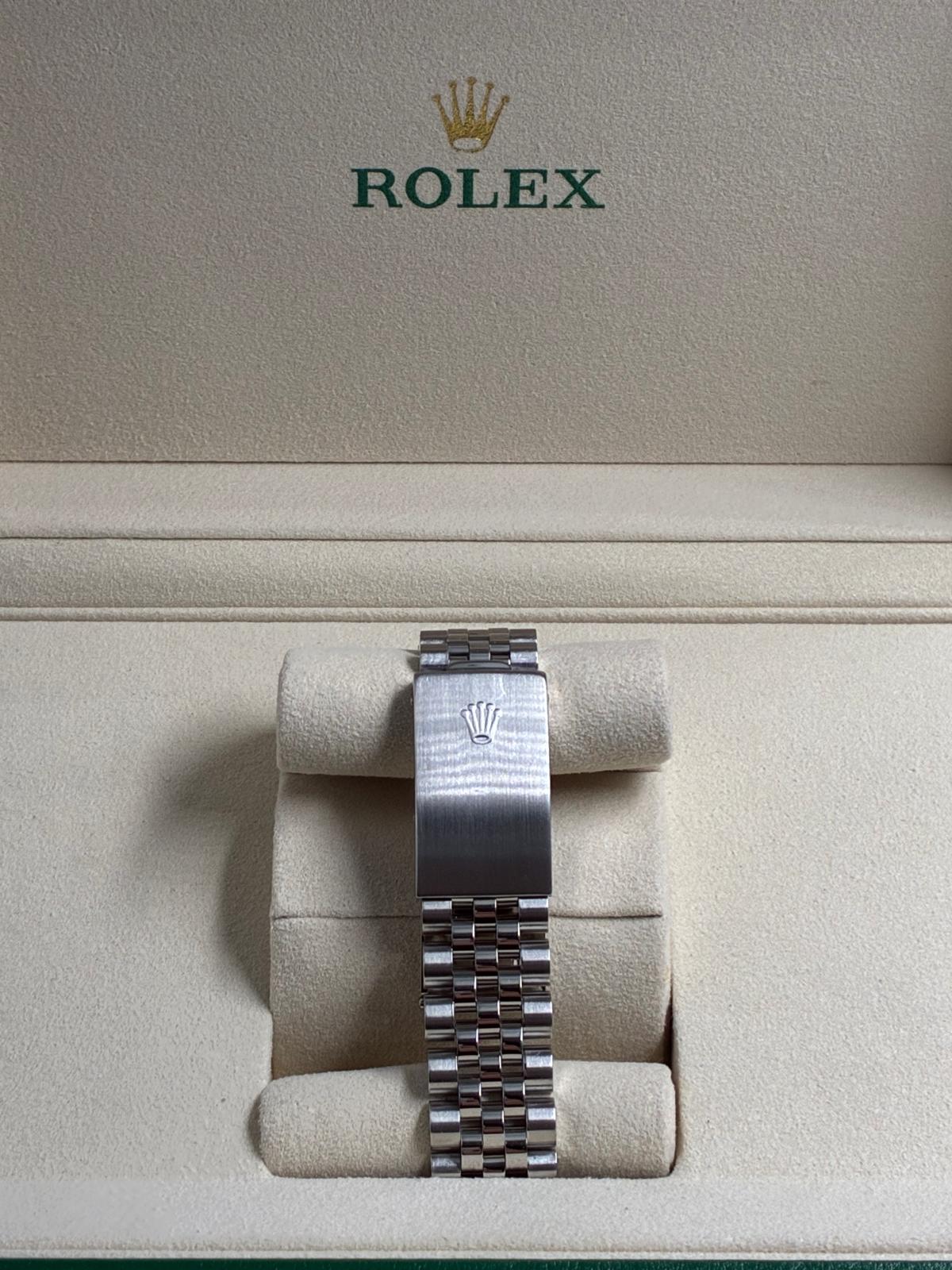 Rolex Datejust 36 16234 Pink Roman Jubilee 1999 with Original Paper