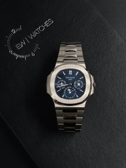 Patek Philippe 5740/1G-001 Nautilus Perpetual Calendar 5740 White Gold / Blue 2026