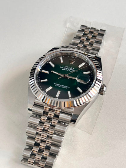 Rolex Datejust 41 126334 Ombre Green Index Jubilee 2026