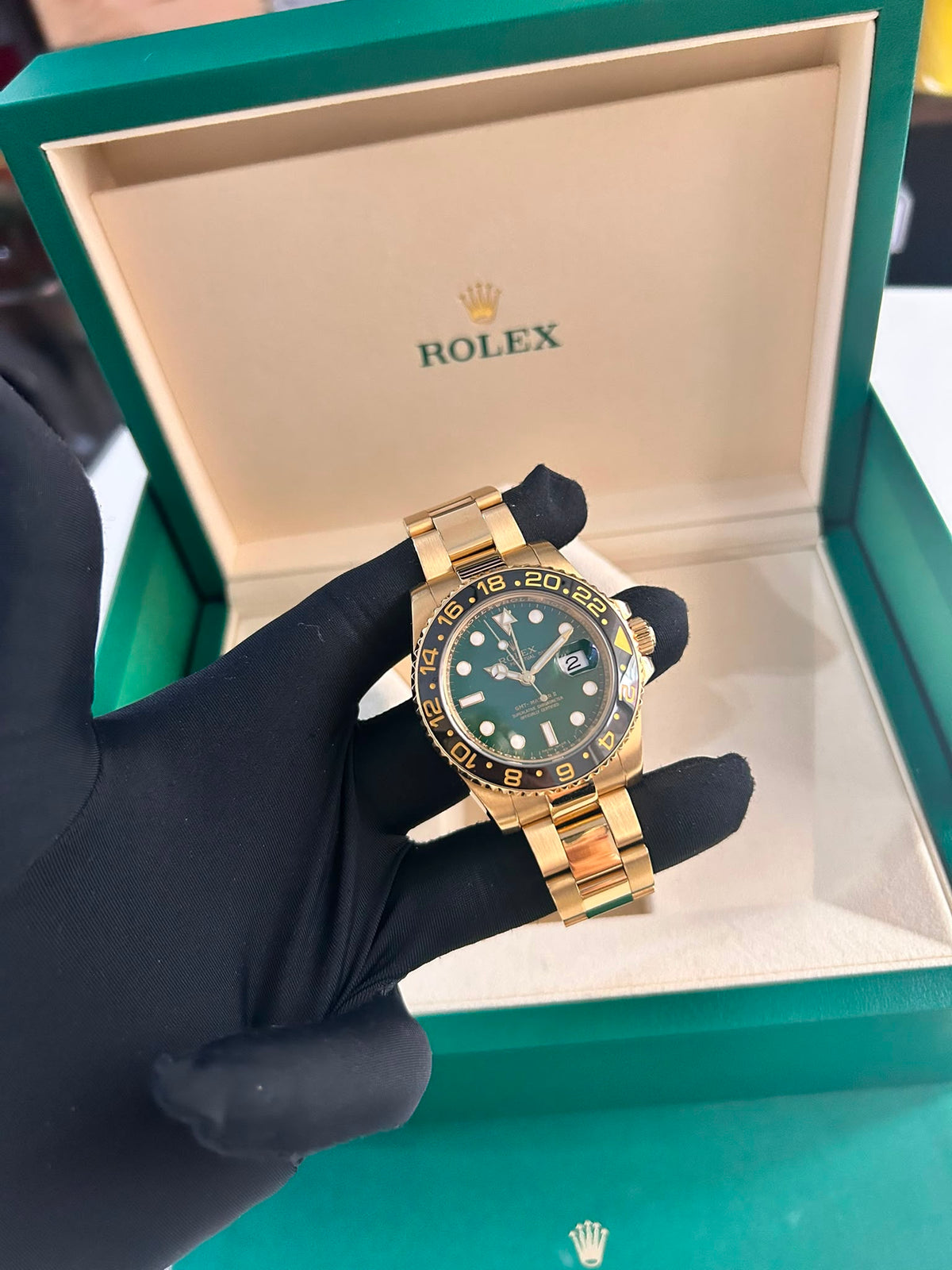 Rolex GMT-Master II 116718LN Green 2014