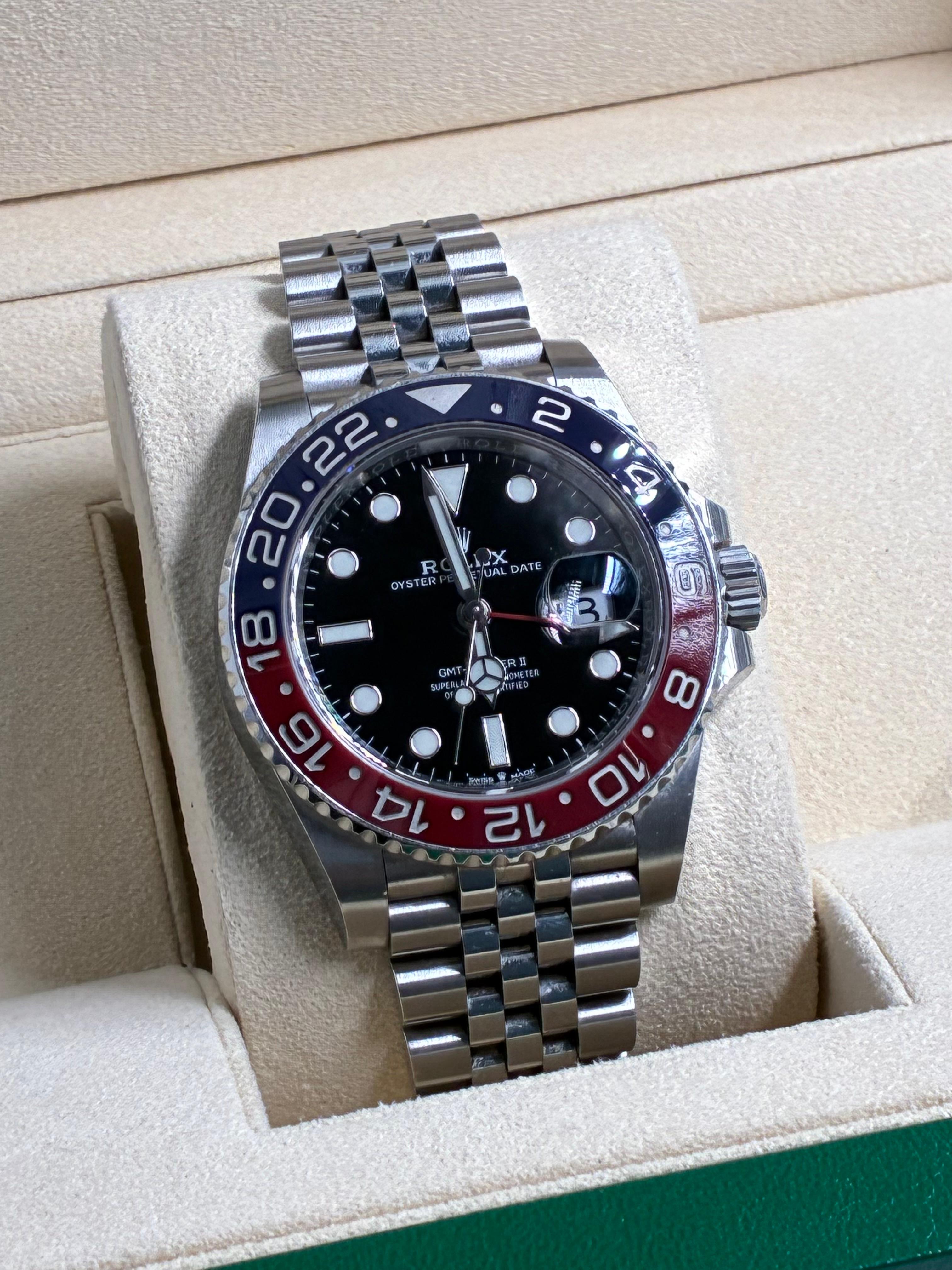 Rolex GMT-Master II 126710BLRO JUB 2020 full set