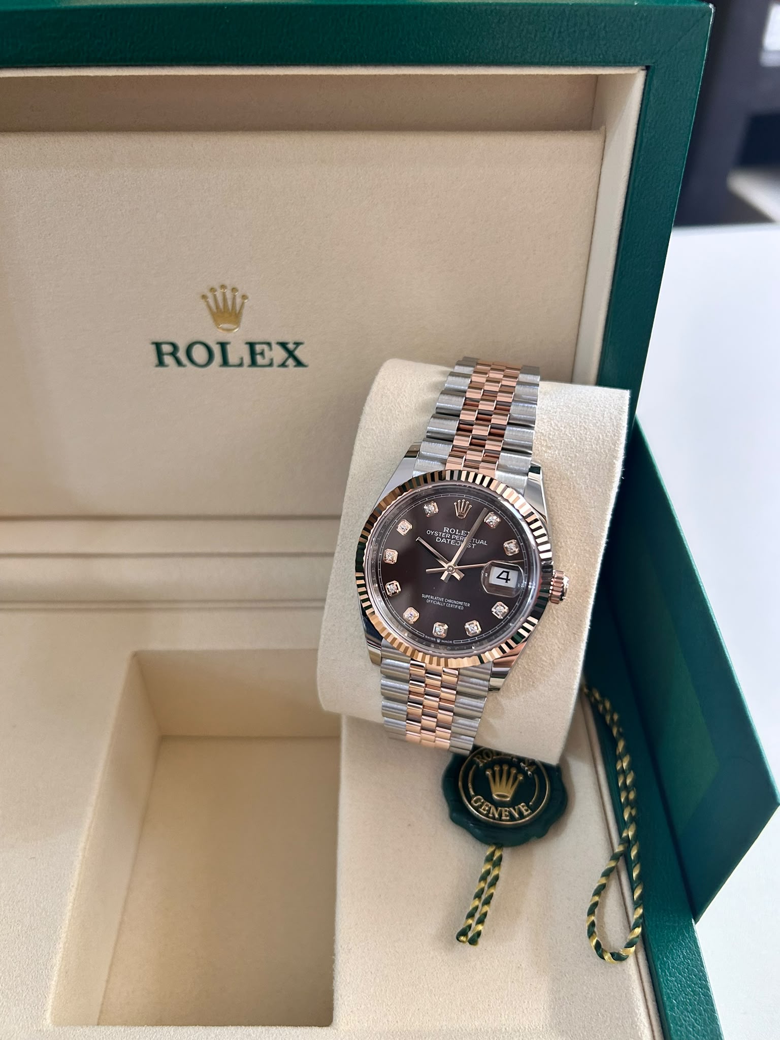 Rolex Datejust 36 126231G CHOC JUB