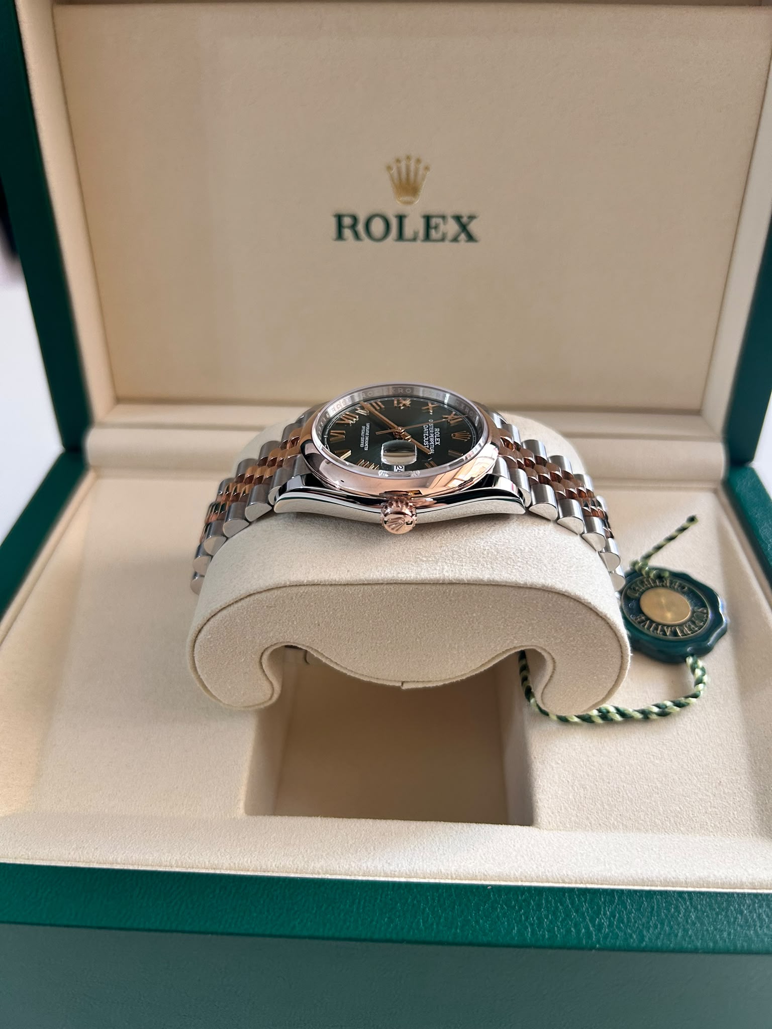 Rolex Datejust 36 126201 New Green Roman Jubilee 2026