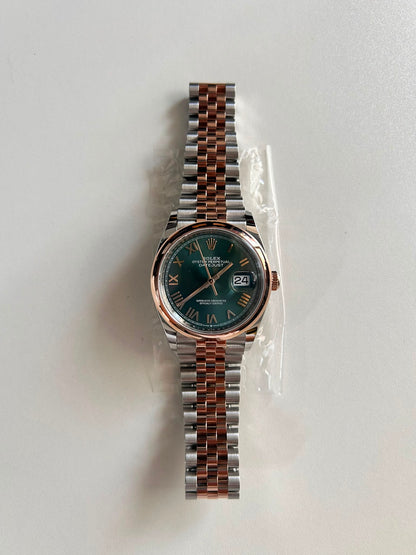 Rolex Datejust 36 126201 New Green Roman Jubilee 2026