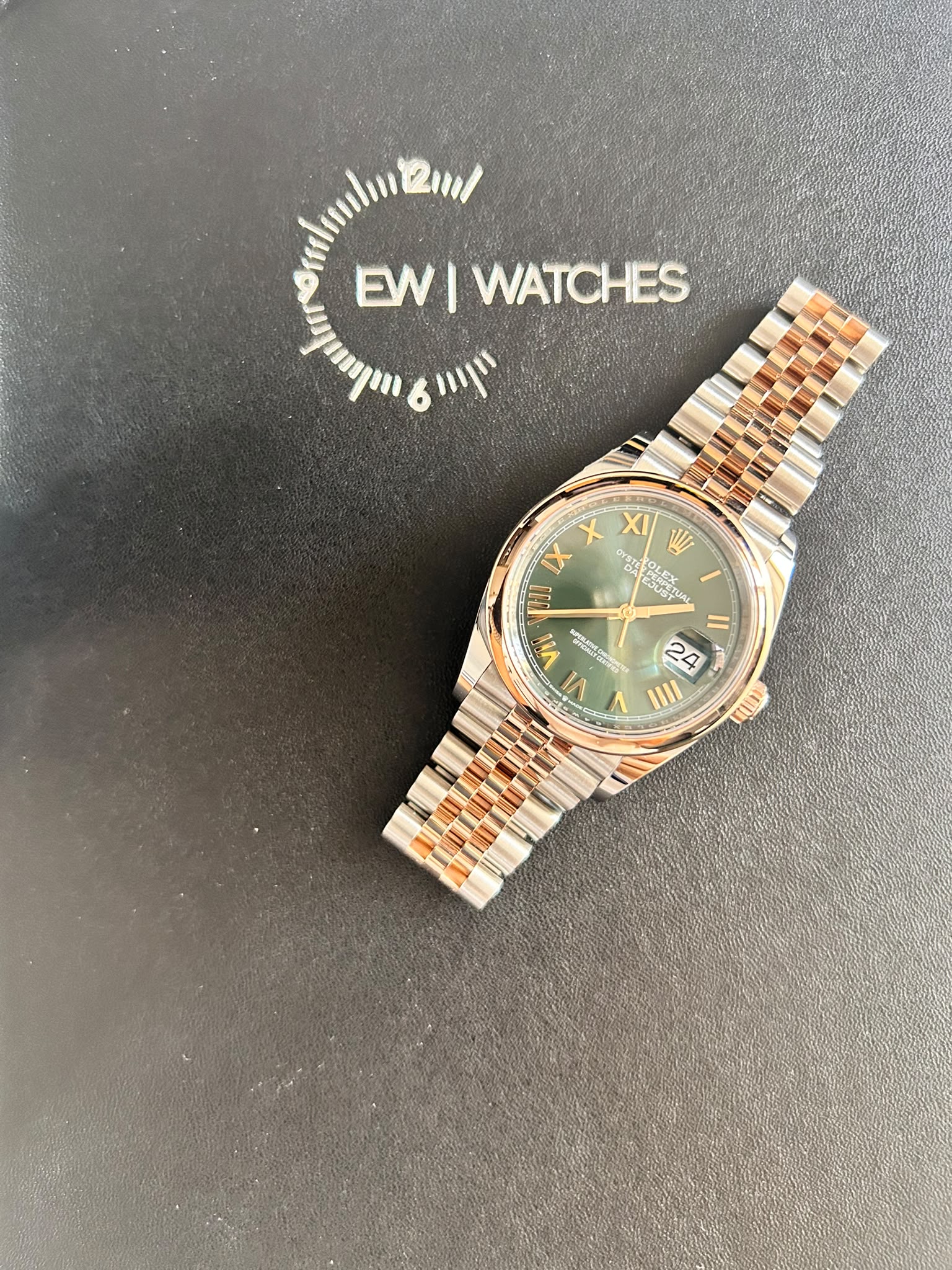 Rolex Datejust 36 126201 New Green Roman Jubilee 2026