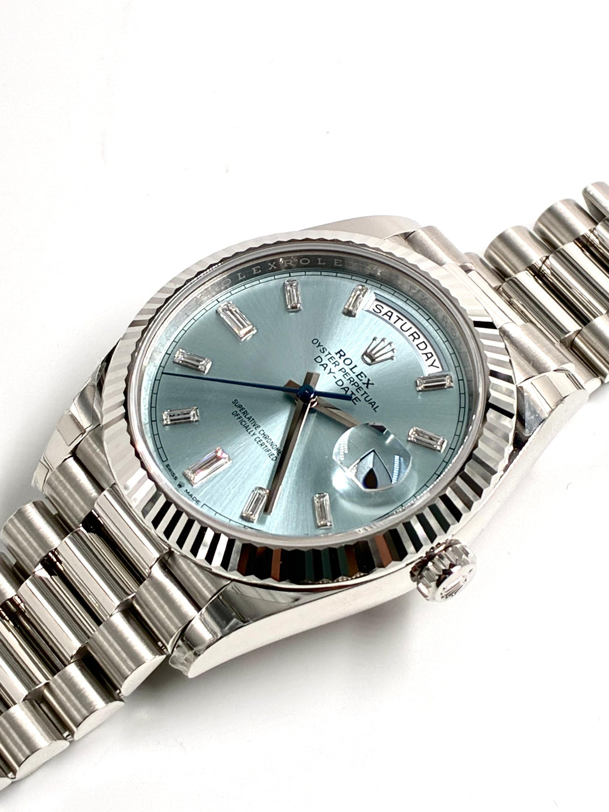 Rolex Day-Date 40MM 228236A Ice Blue 2025