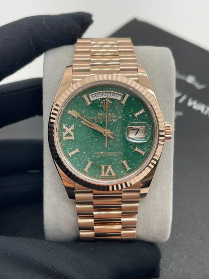 Rolex Day-Date 36 128235 Green Aventurine 2025