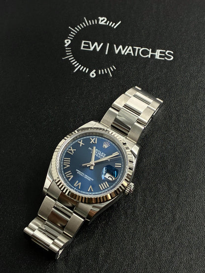 Rolex Datejust 36 126234 Blue Roman Oyster 2026
