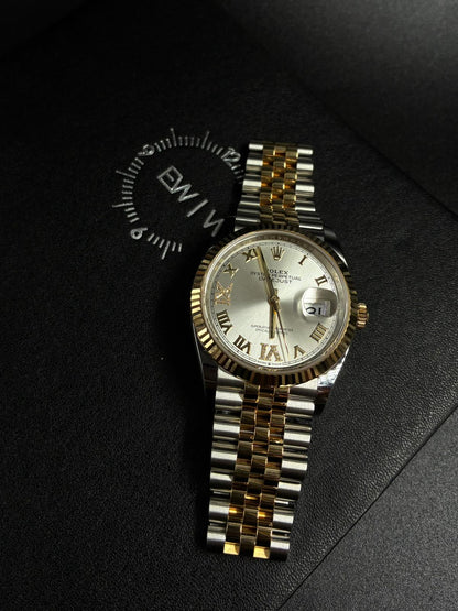 Rolex Datejust 36 126233 Silver VIIX Jubilee 2025