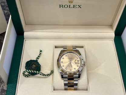 Rolex Datejust 41 126333G Champagne Oyster 2025