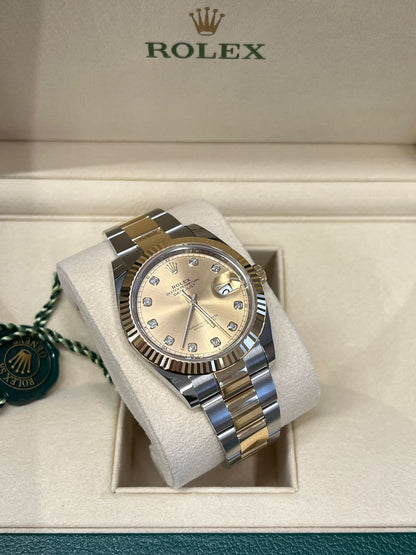 Rolex Datejust 41 126333G Champagne Oyster 2025
