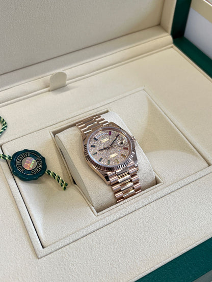 Rolex Day-Date 36MM 128235A Pave 2026