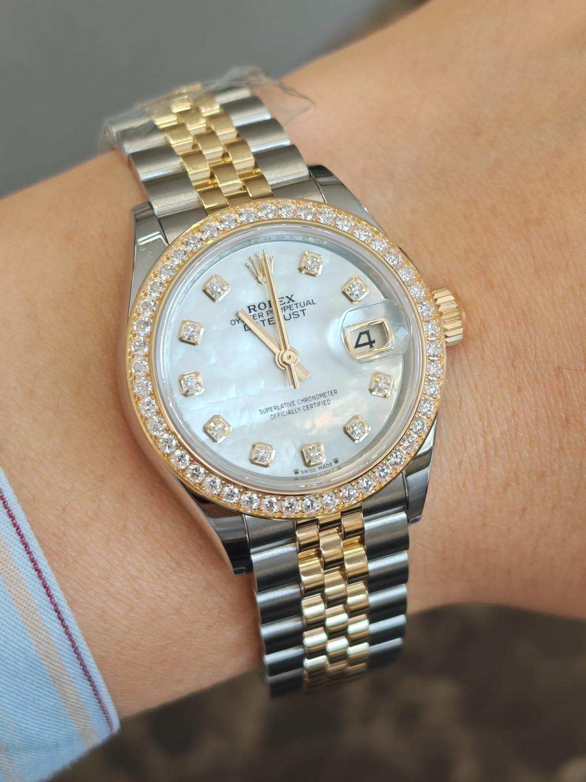 Rolex Lady-Datejust 279383RBR NG White Jubilee 2025