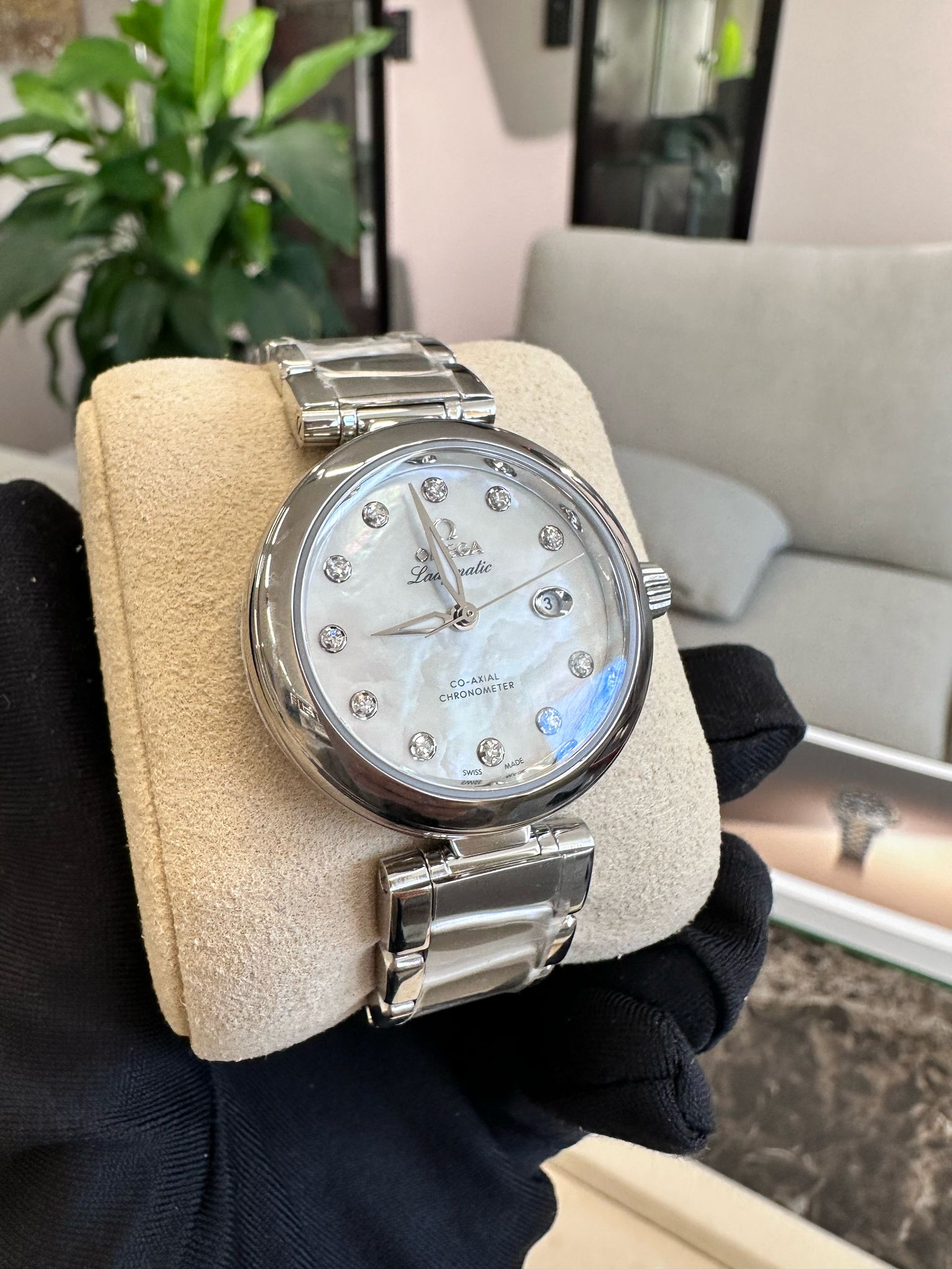 Omega De Ville Ladymatic 34 MM 425.30.34.20.55.002 2025