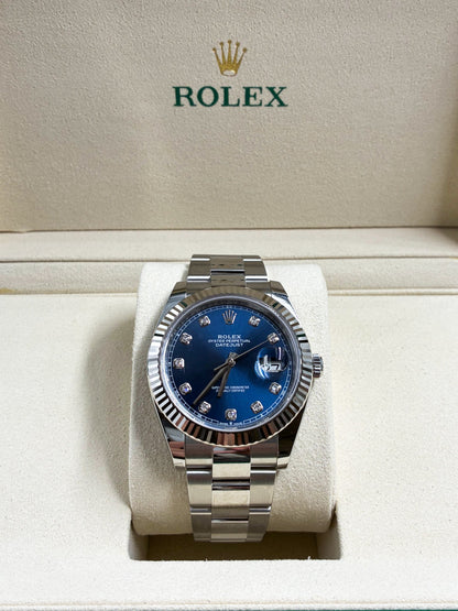 Rolex Datejust 41 126334G Blue Oyster 2025