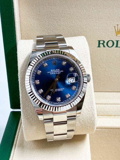 Rolex Datejust 41 126334G Blue Oyster 2025