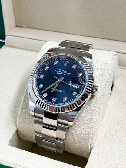 Rolex Datejust 41 126334G Blue Oyster 2025