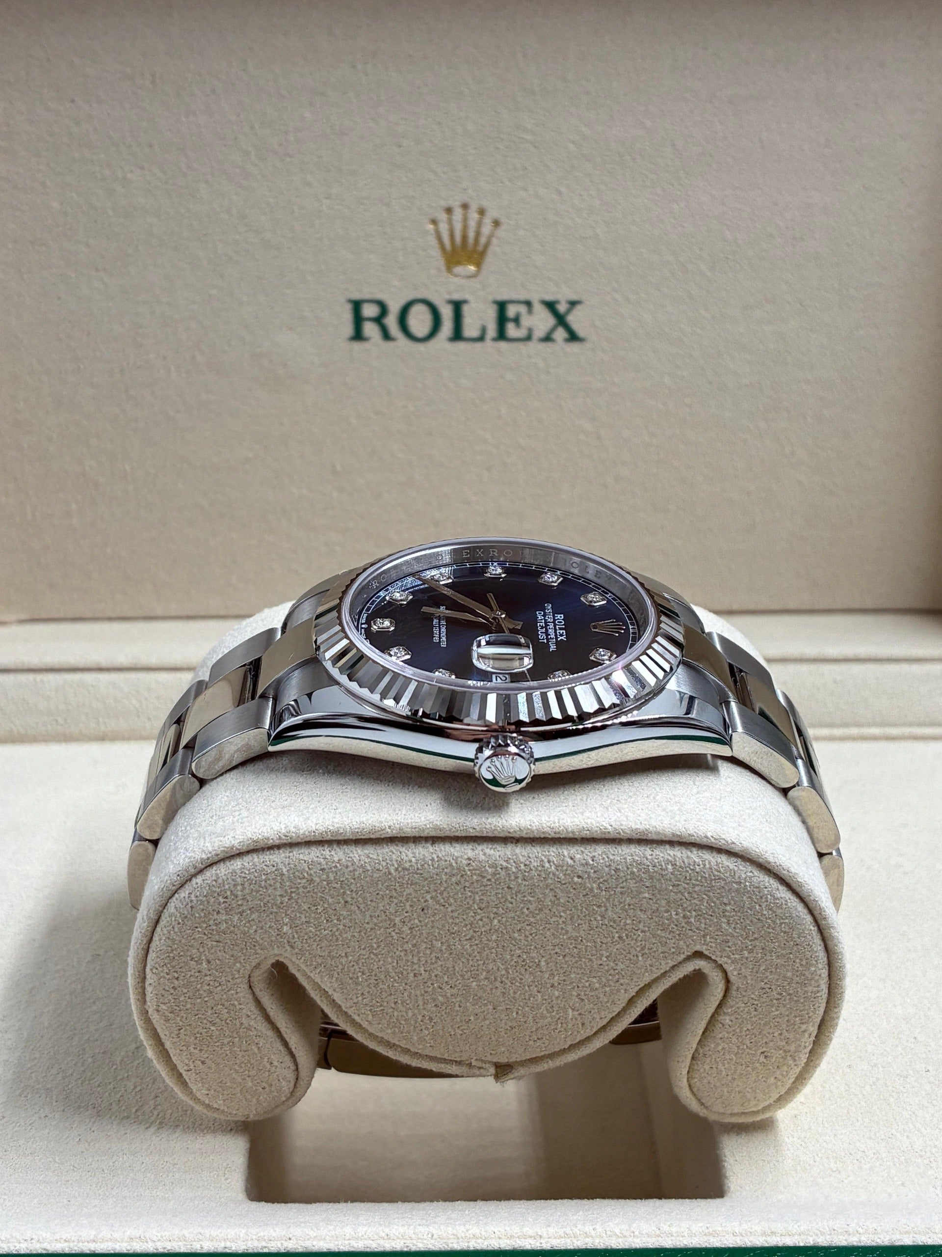 Rolex Datejust 41 126334G Blue Oyster 2025