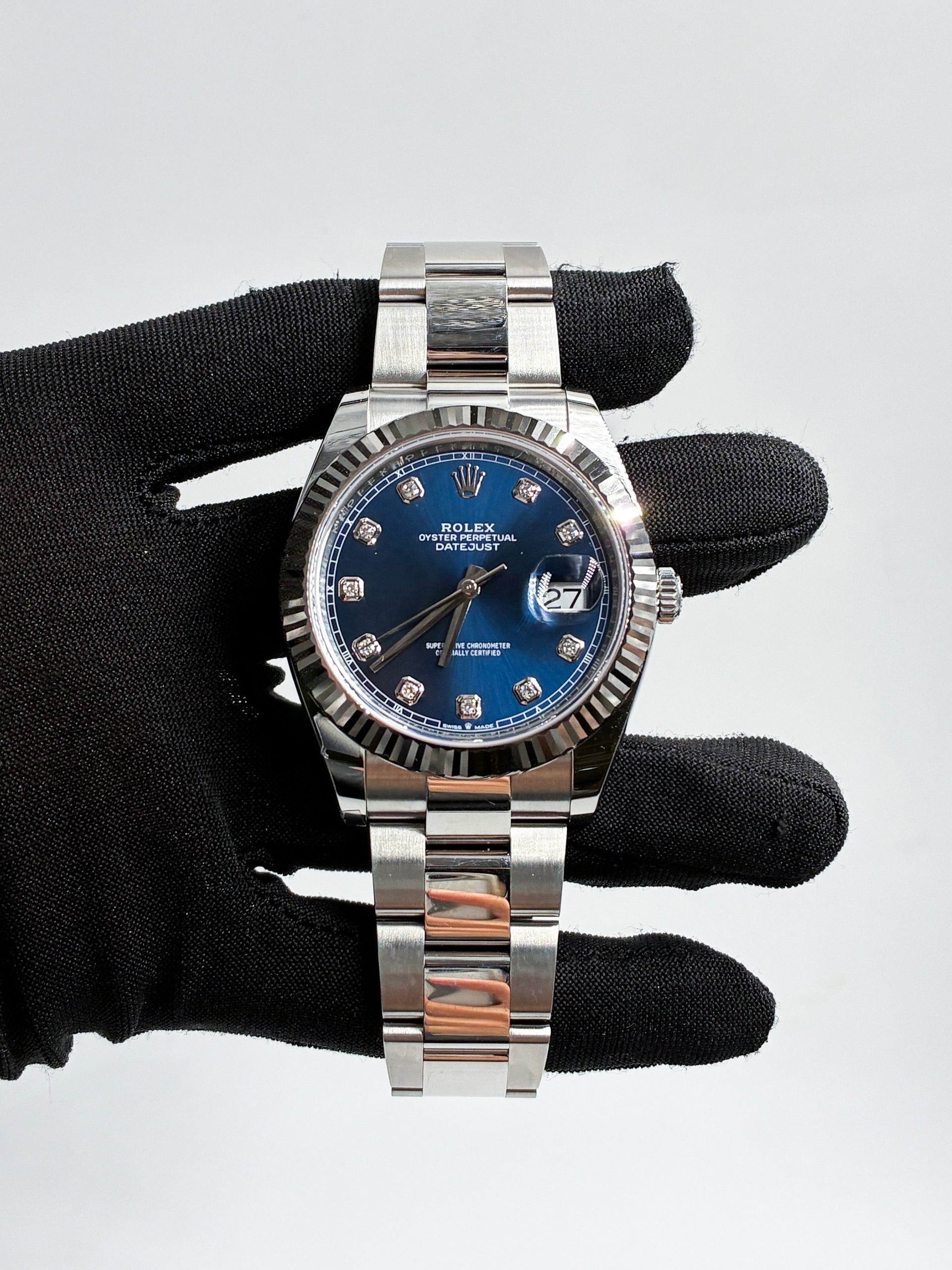 Rolex Datejust 41 126334G Blue Oyster 2025