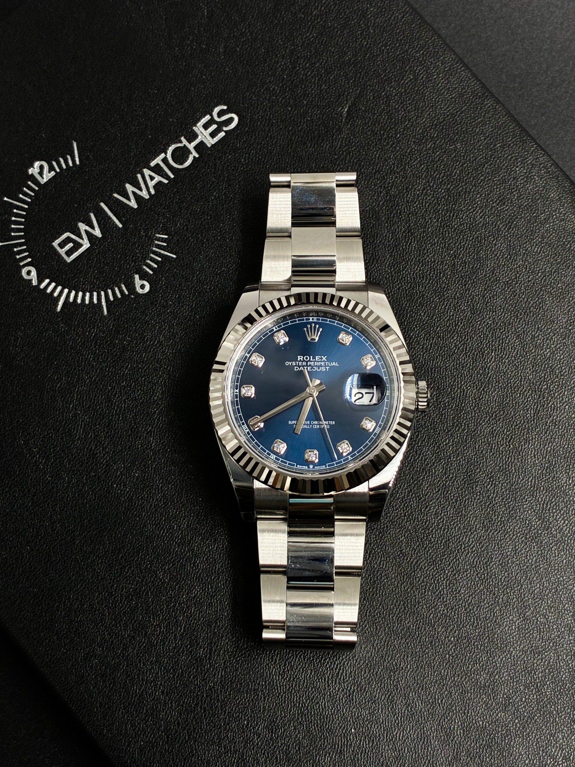 Rolex Datejust 41 126334G Blue Oyster 2025