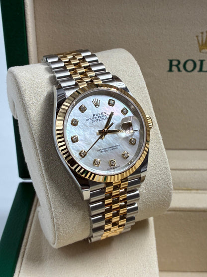 Rolex Datejust 36 126233NG White Jubilee 2026