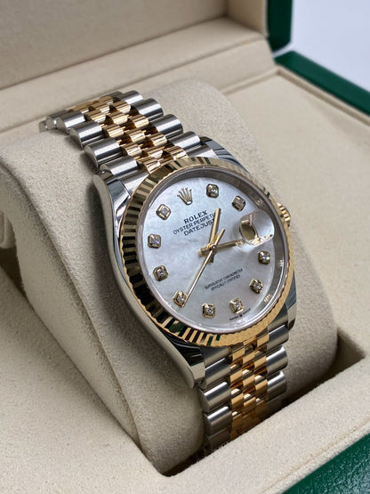 Rolex Datejust 36 126233NG White Jubilee 2026