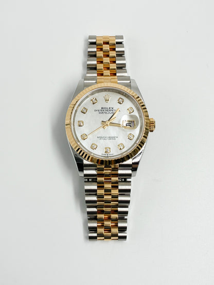 Rolex Datejust 36 126233NG White Jubilee 2026