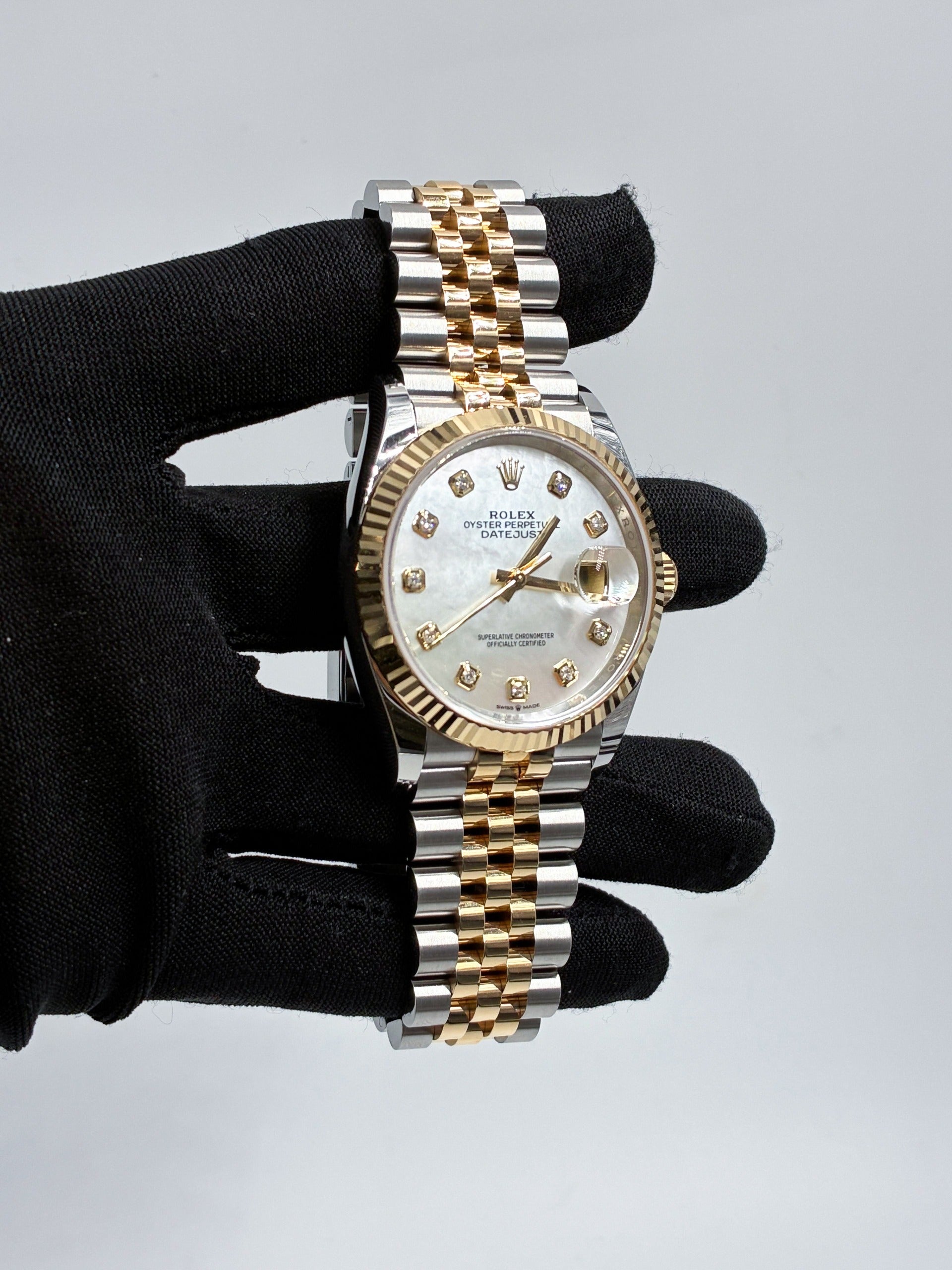 Rolex Datejust 36 126233NG White Jubilee 2026