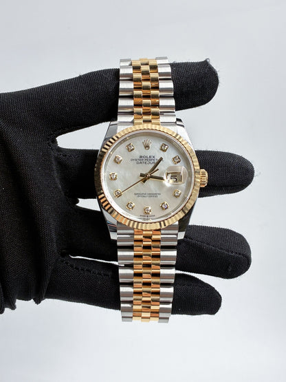 Rolex Datejust 36 126233NG White Jubilee 2026