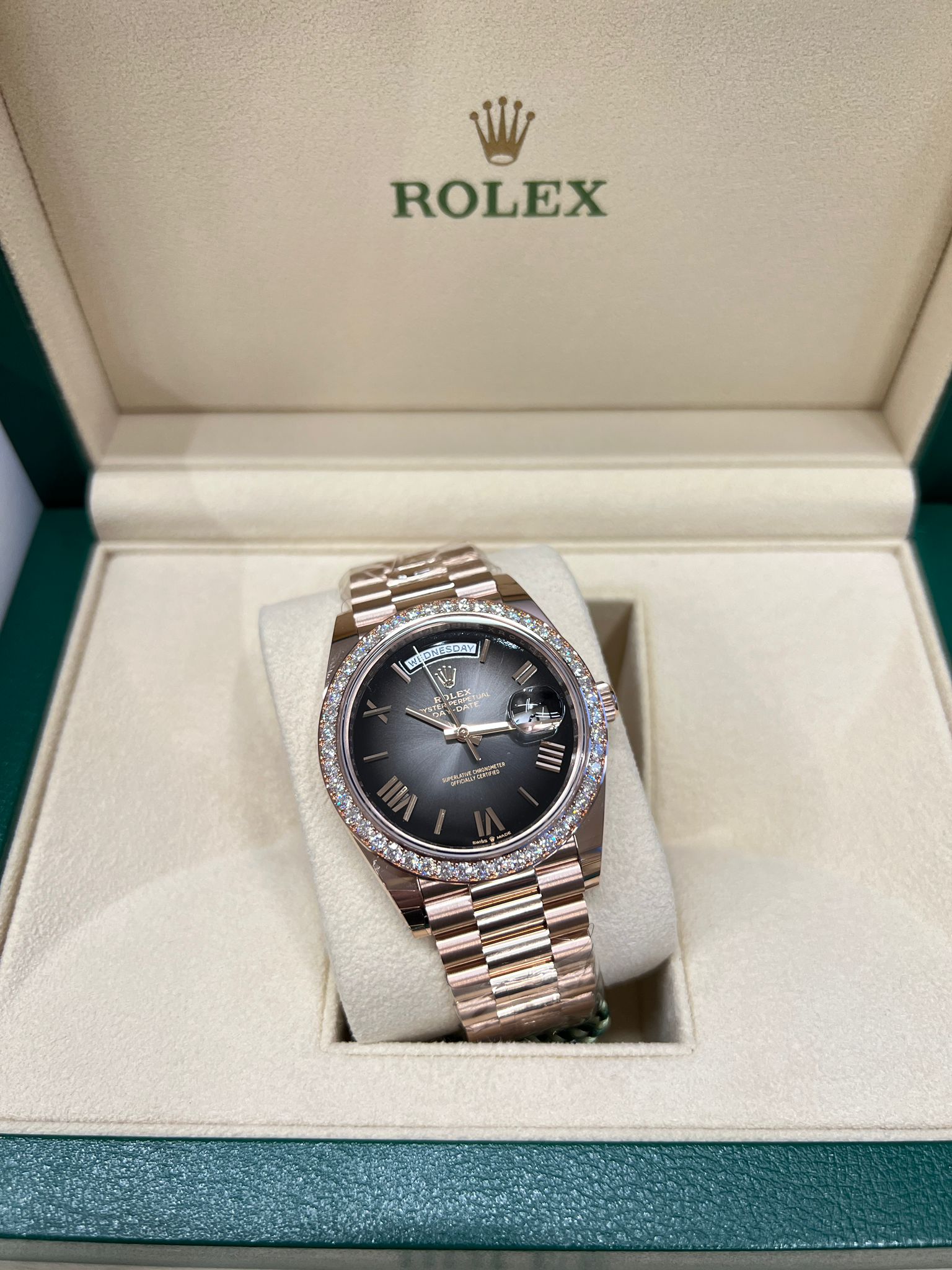 Rolex Day-Date 40 228345RBR Grey Ombre Roman 2024