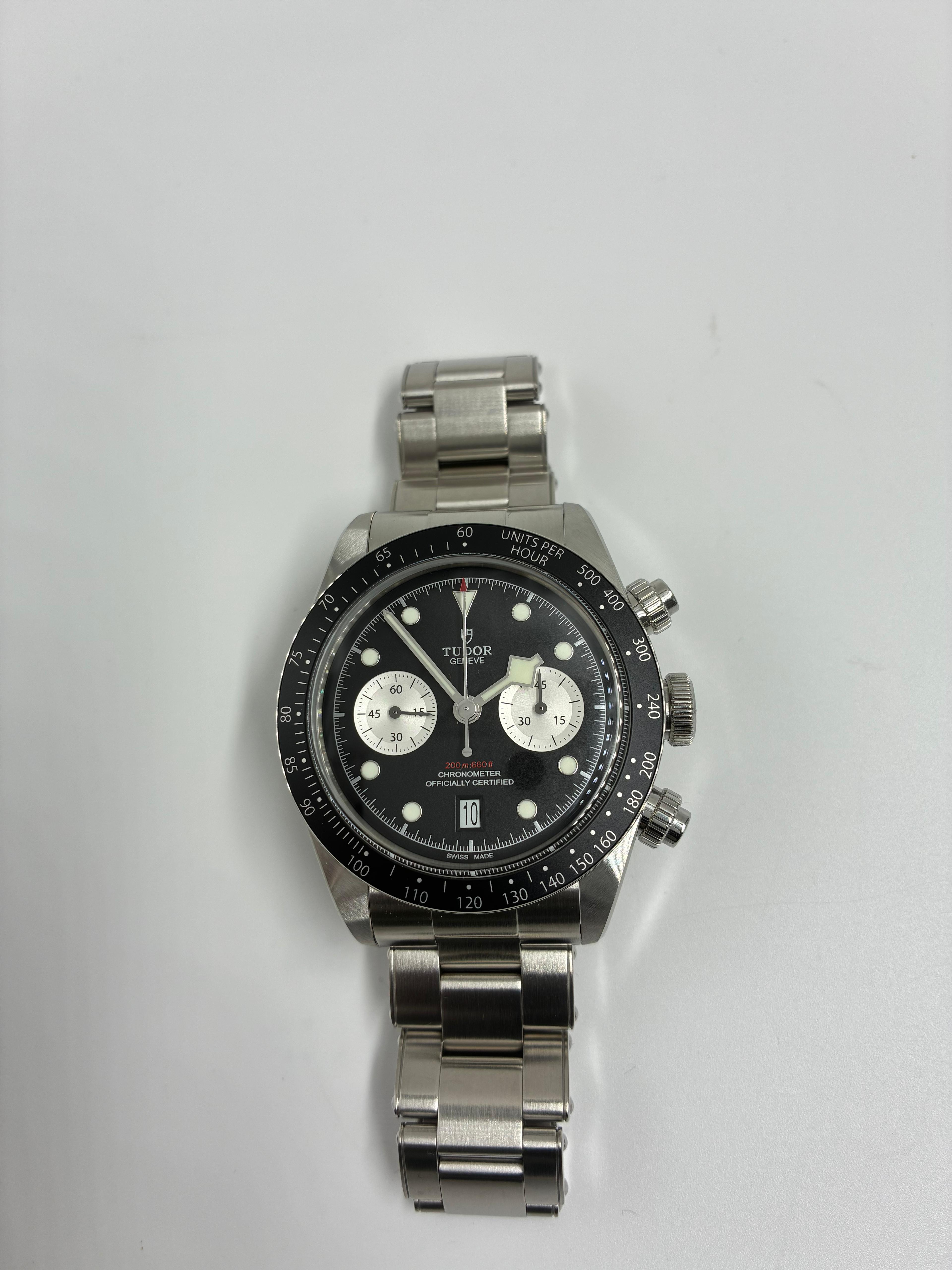 Tudor 79360N-0001 Heritage Black Bay Chronograph Inverted Panda