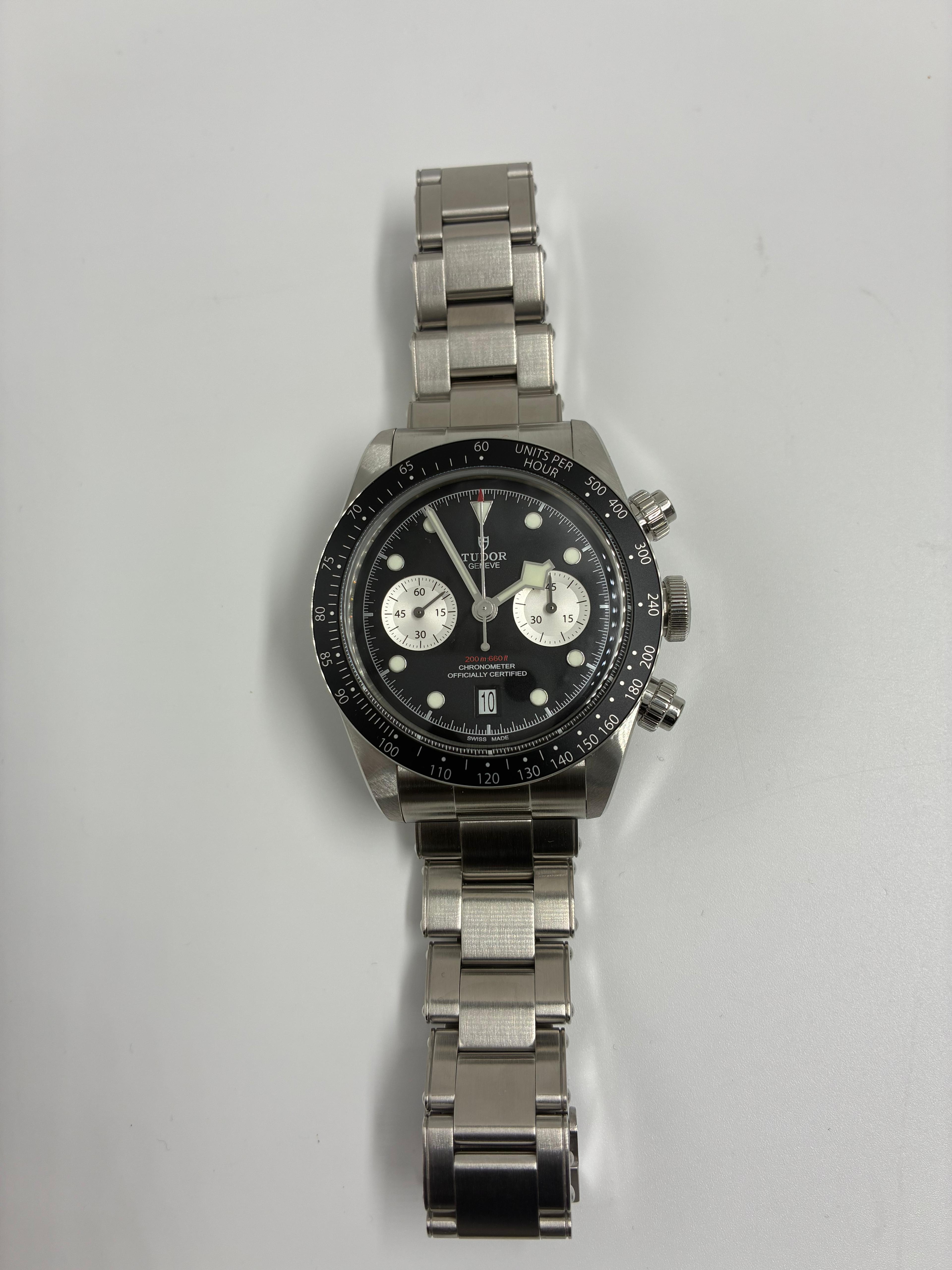 Tudor 79360N-0001 Heritage Black Bay Chronograph Inverted Panda