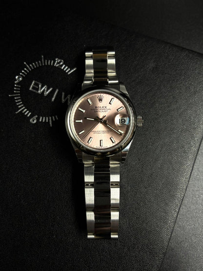 Rolex Datejust 31 278240 Pink Index Oyster