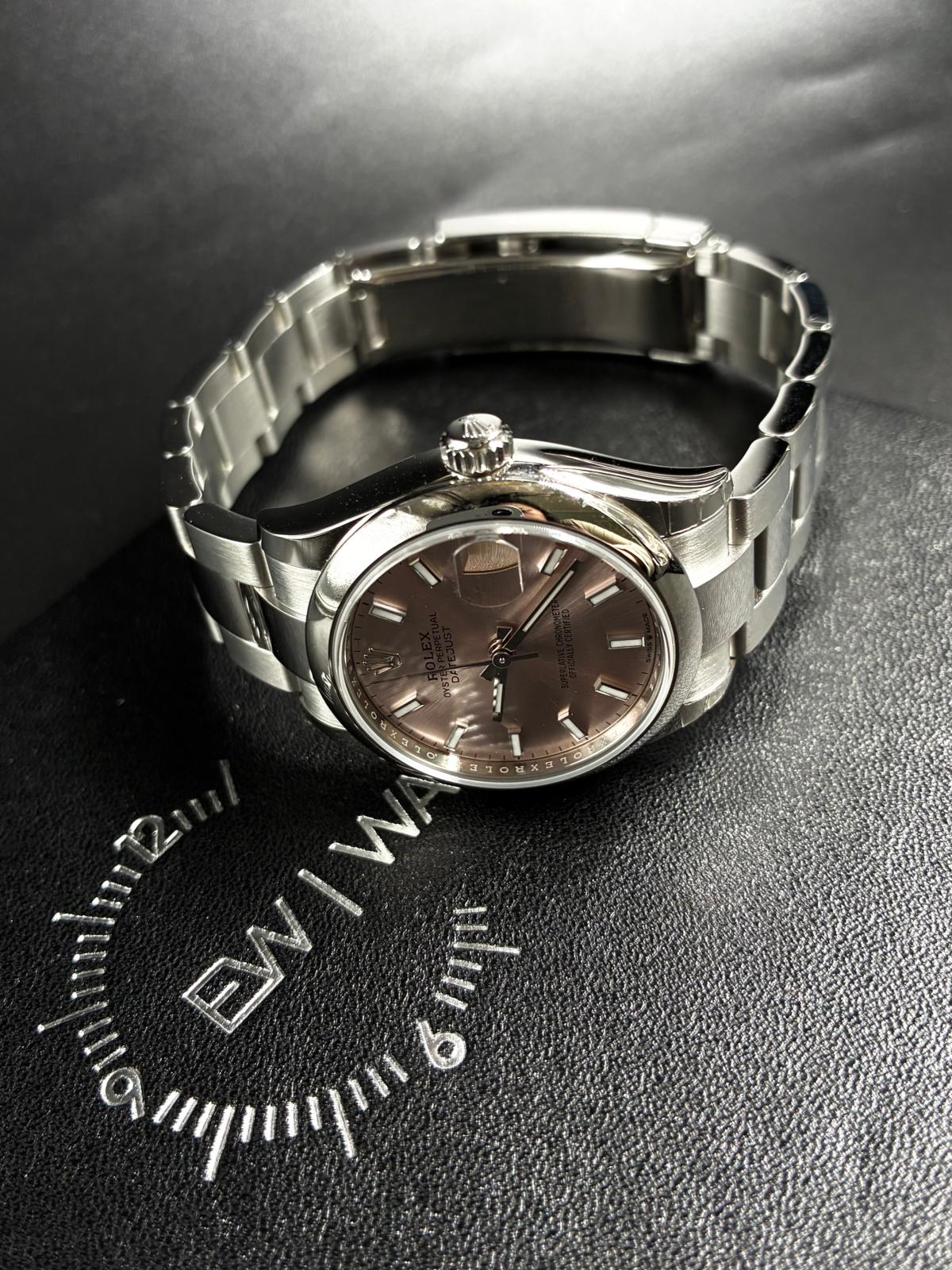 Rolex Datejust 31 278240 Pink Index Oyster