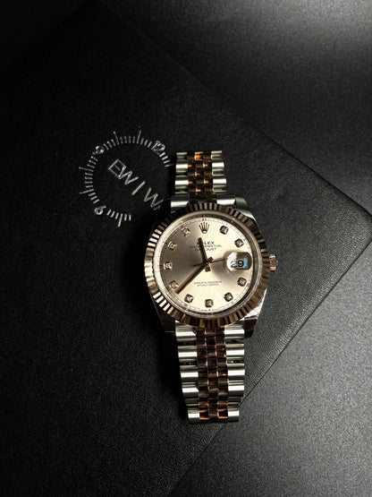 Rolex Datejust 41 126331G Sundust Diamond Dial Jubilee