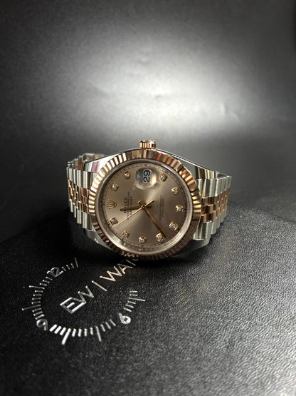 Rolex Datejust 41 126331G Sundust Diamond Dial Jubilee