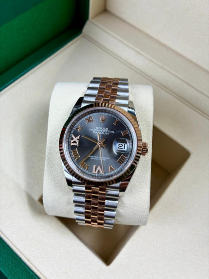 Rolex Datejust 36 126231 Grey VIIX Roman Jubilee 2025