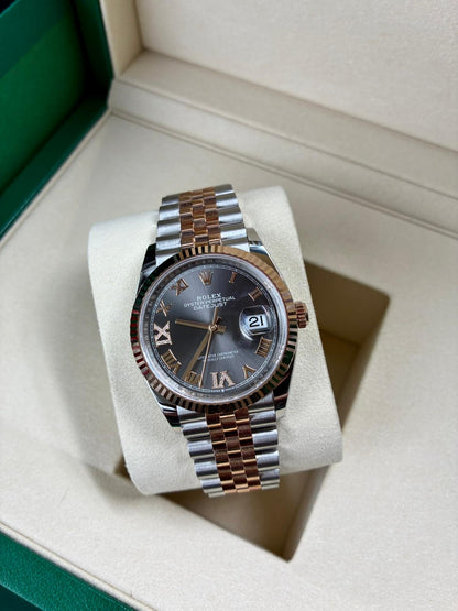 Rolex Datejust 36 126231 Grey VIIX Roman Jubilee 2025