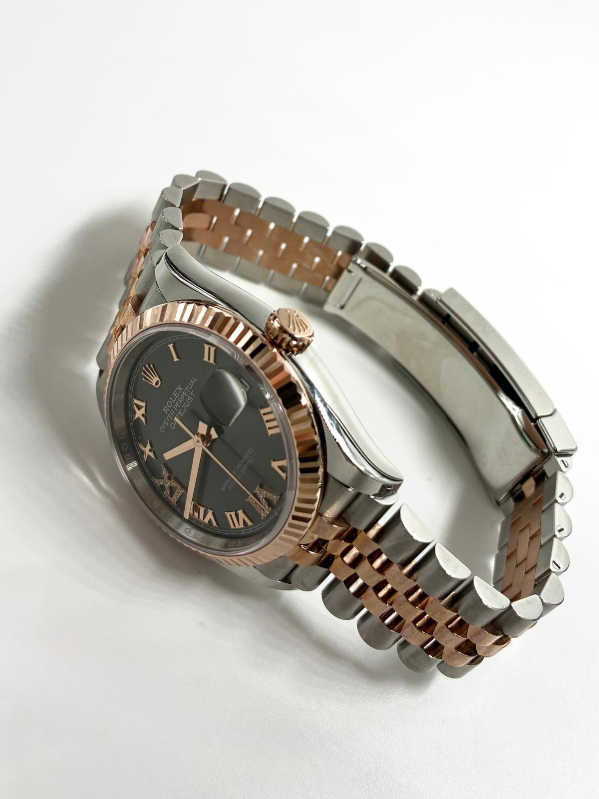 Rolex Datejust 36 126231 Grey VIIX Roman Jubilee 2025