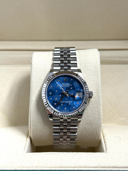 Rolex Datejust 31 278274 Blaues Blumenjubiläum 2025