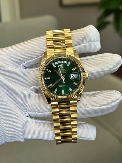 Day-Date 36 128238A GREEN