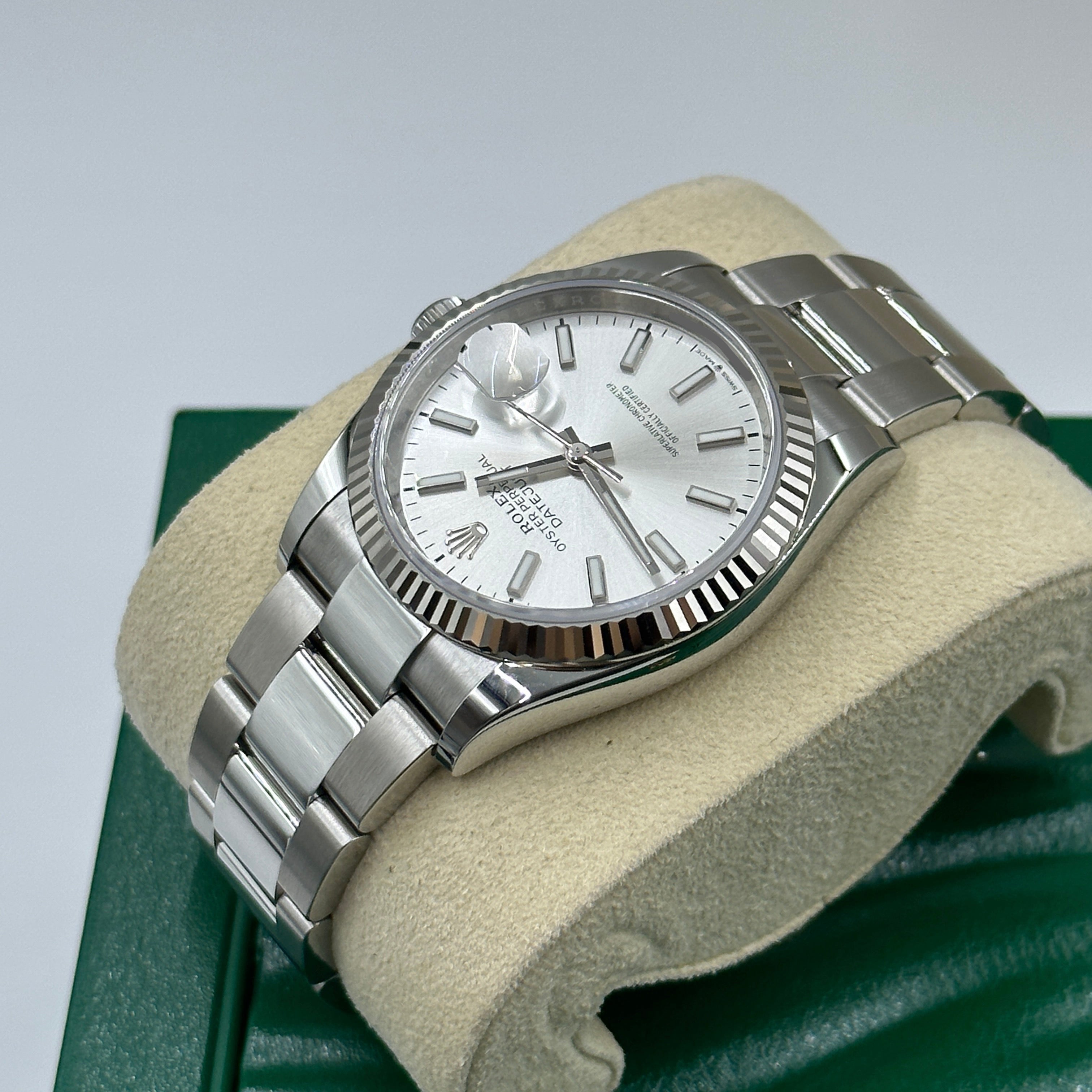 Rolex Datejust 36 126234 Silver Index Oyster 2026