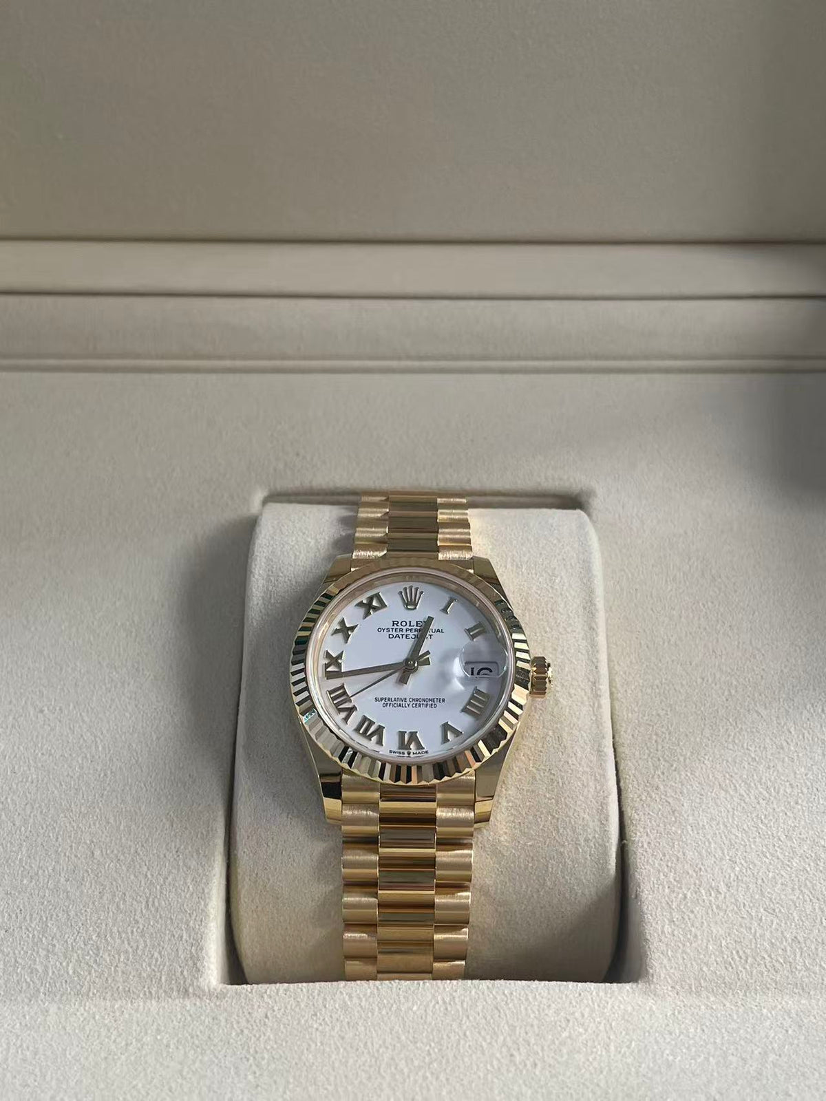 Rolex Datejust 31 278278 White Roman 2025