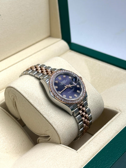 Rolex Lady-Datejust 279381RBR G PURPLE JUB