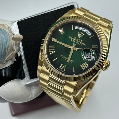 Rolex Day-Date 36 128238 Green Roman Ombre 2025